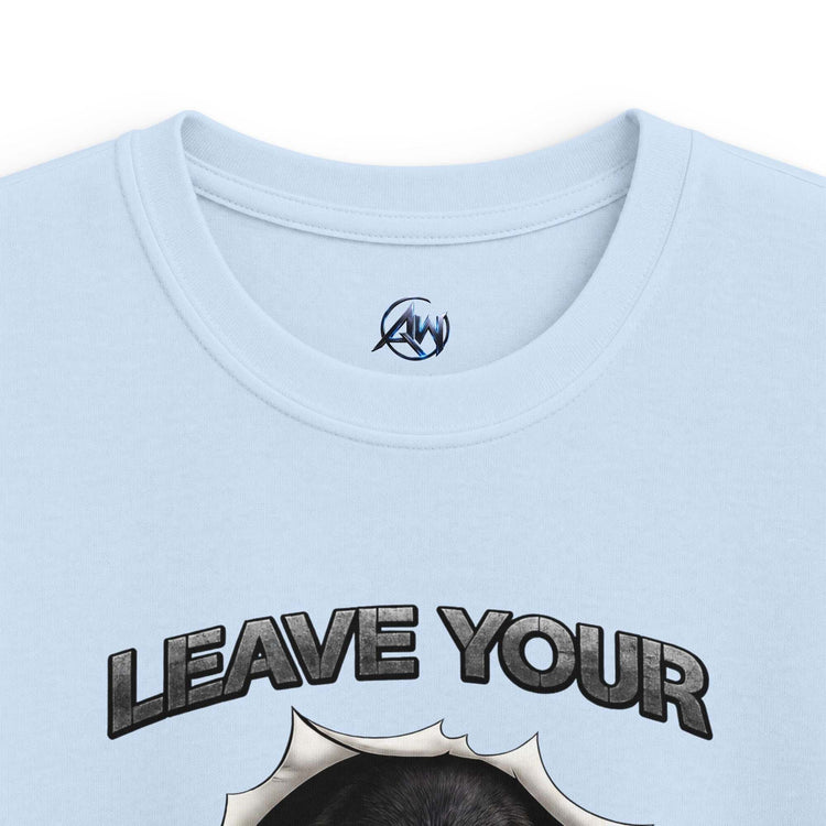 Kids Tee 'Leave Your Mark' Gorilla Graphic Shirt - Americanwolf87