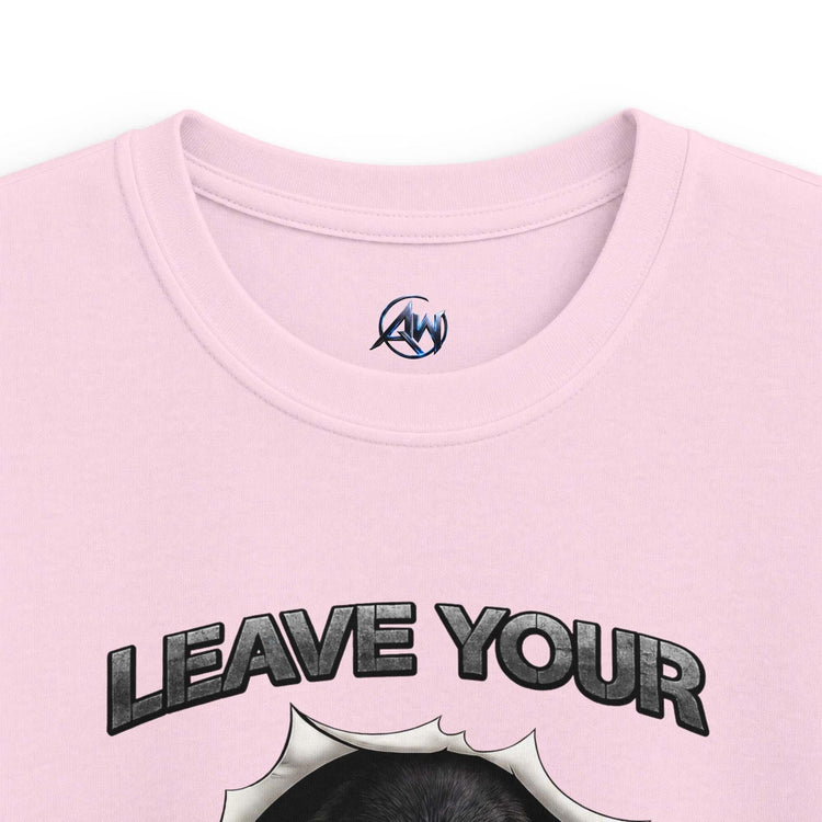 Kids Tee 'Leave Your Mark' Gorilla Graphic Shirt - Americanwolf87
