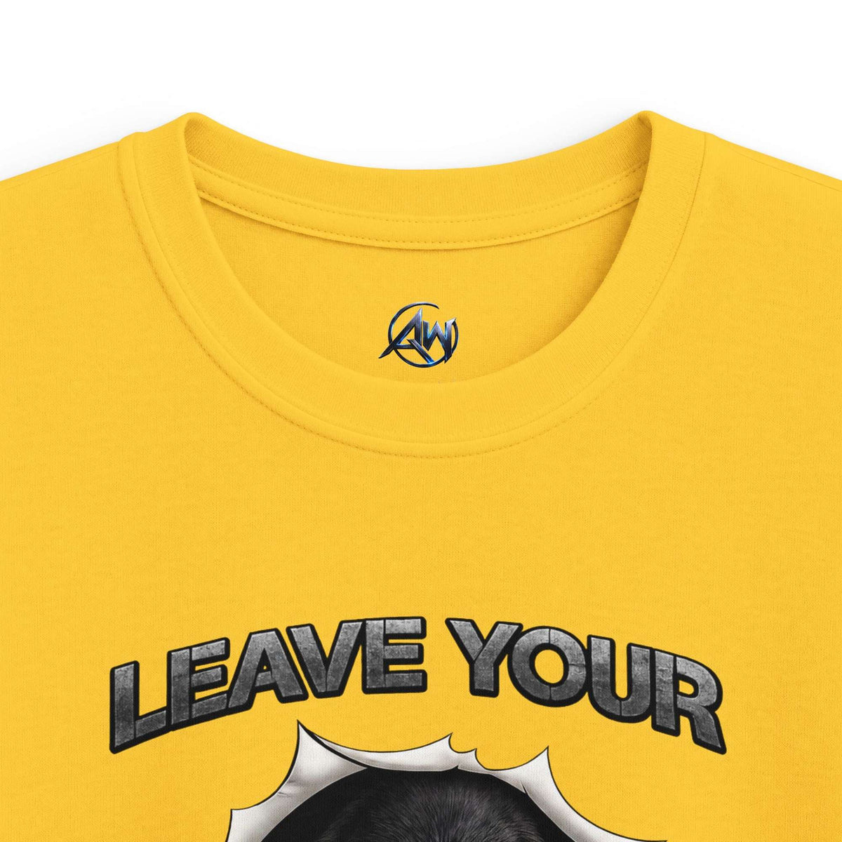 Kids Tee 'Leave Your Mark' Gorilla Graphic Shirt - Americanwolf87