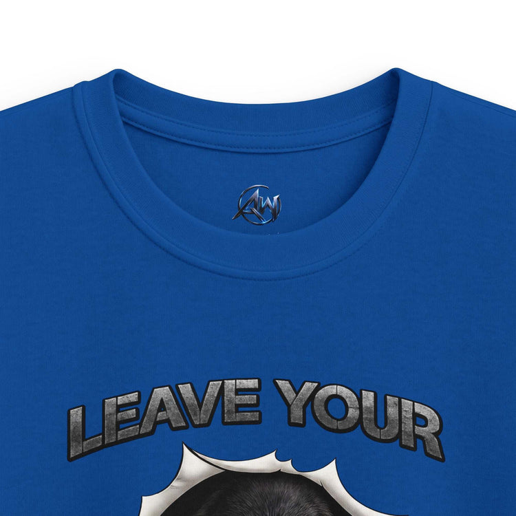 Kids Tee 'Leave Your Mark' Gorilla Graphic Shirt - Americanwolf87