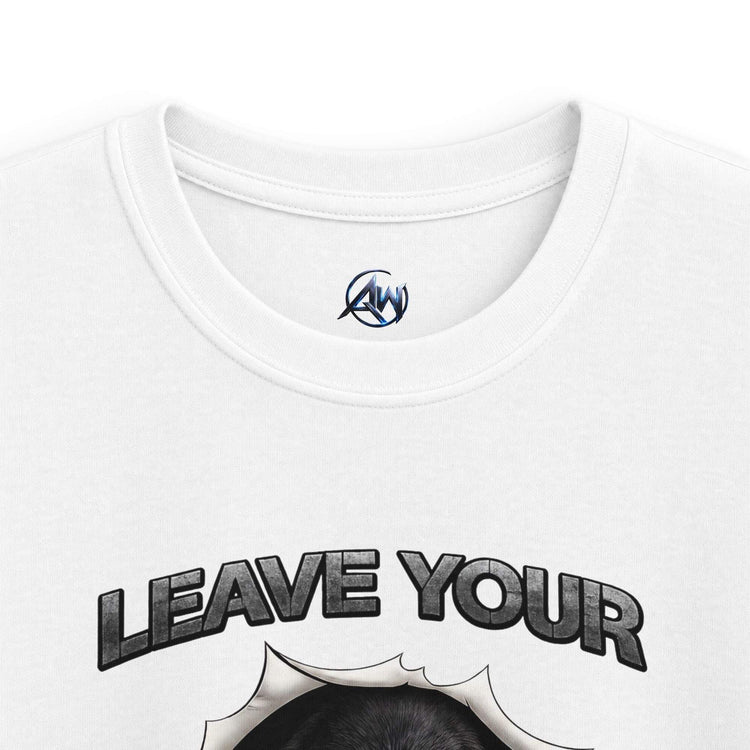 Kids Tee 'Leave Your Mark' Gorilla Graphic Shirt - Americanwolf87