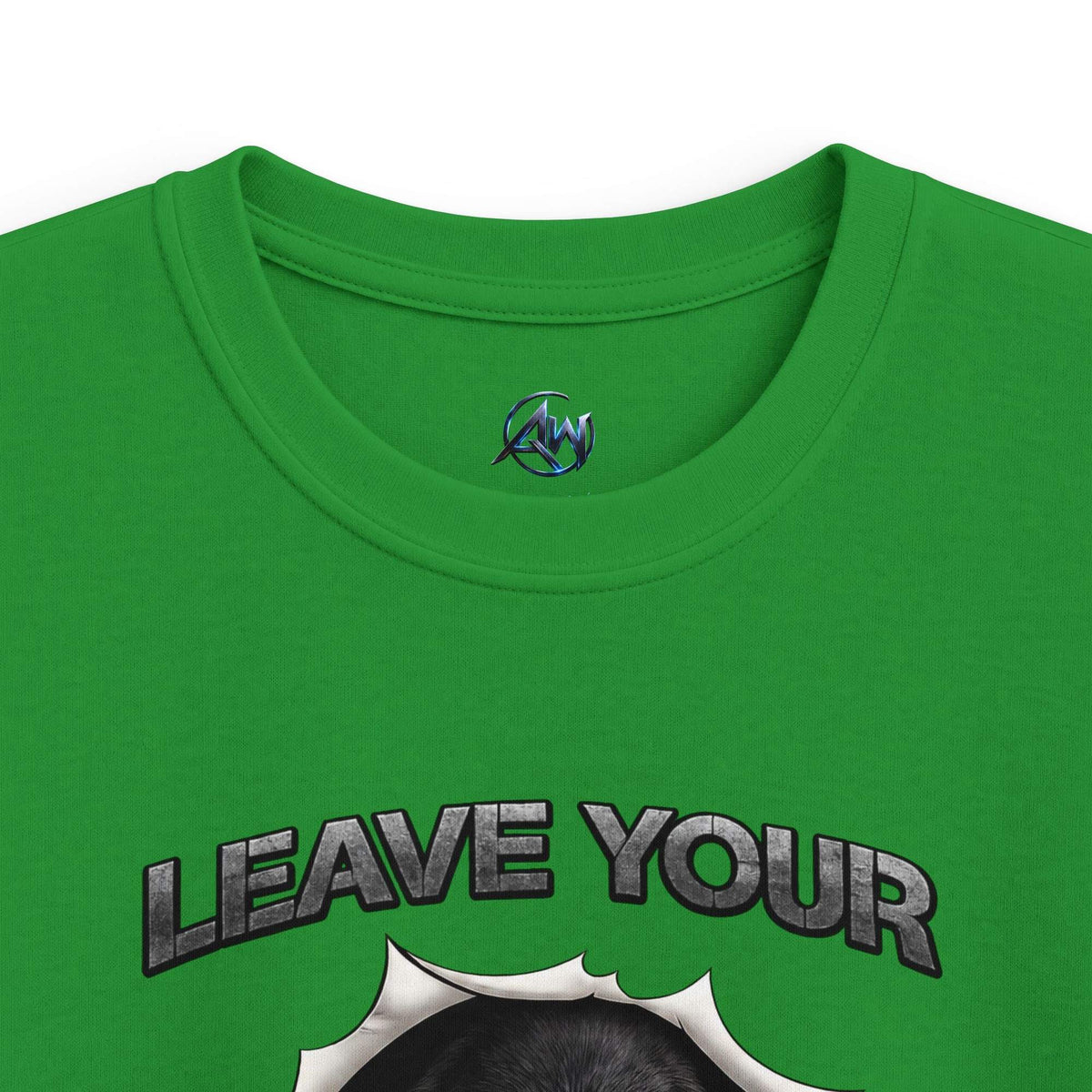 Kids Tee 'Leave Your Mark' Gorilla Graphic Shirt - Americanwolf87