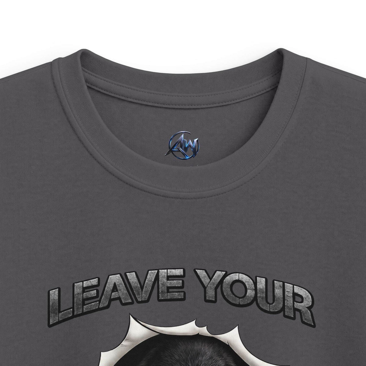 Kids Tee 'Leave Your Mark' Gorilla Graphic Shirt - Americanwolf87