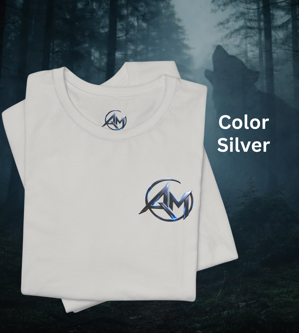 Americanwolf-AM Brand Signature Logo Soft T-shirt