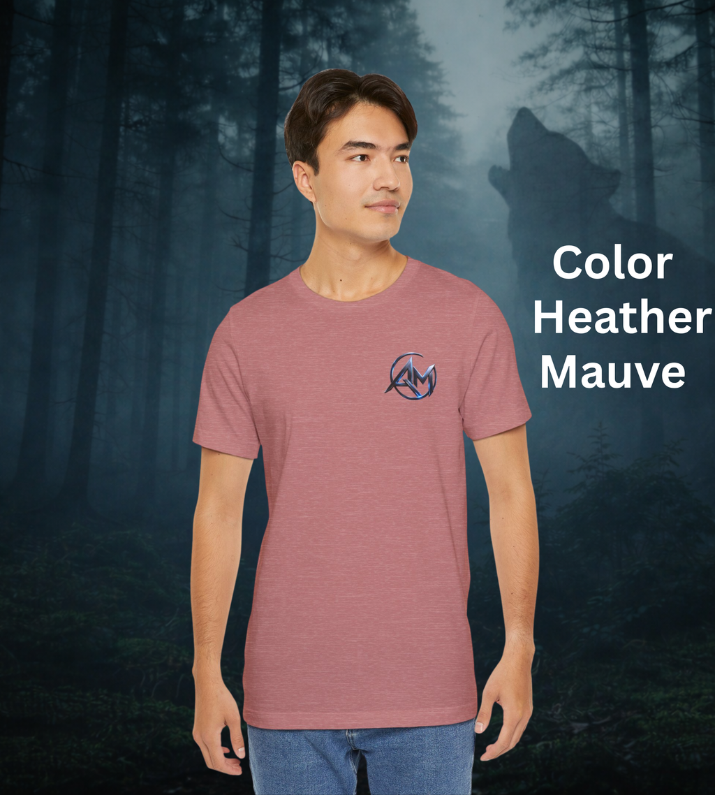 Americanwolf-AM Brand Signature Logo Soft T-shirt